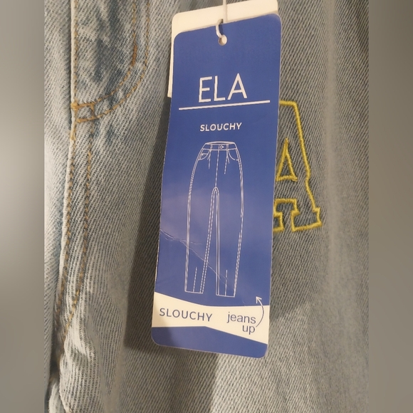 ELA Slouchy Wide Leg Jeans - Picture 8 of 10